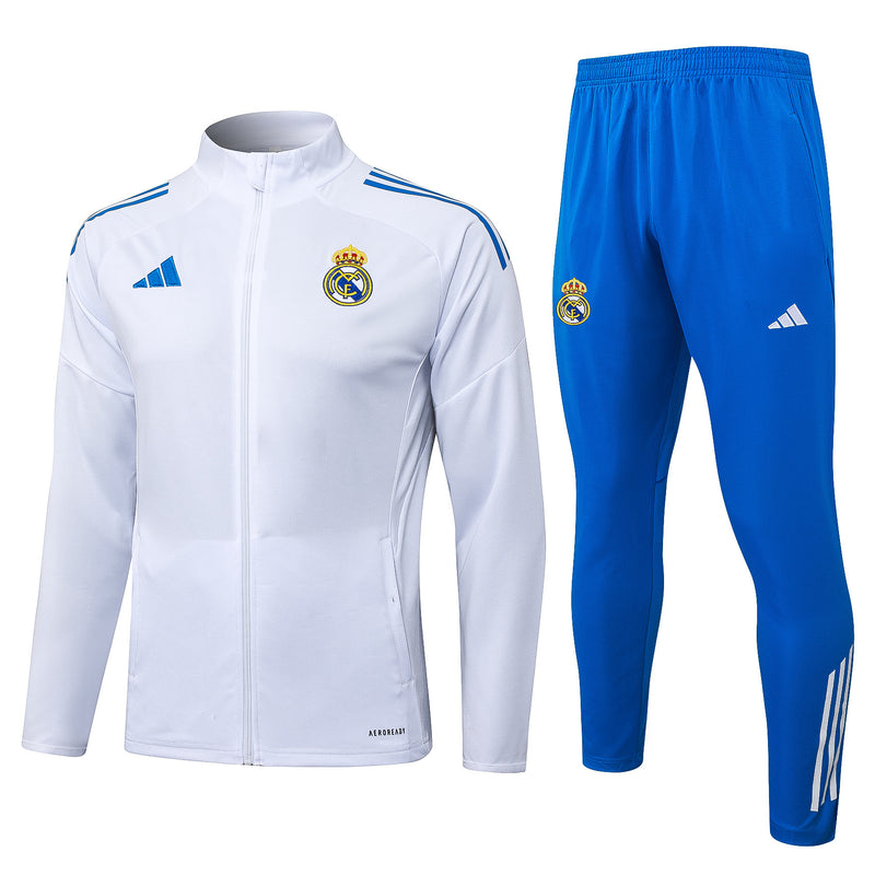 CHÁNDAL REAL MADRID ENTRENAMIENTO BLANCO AZUL 25/26 HOMBRE