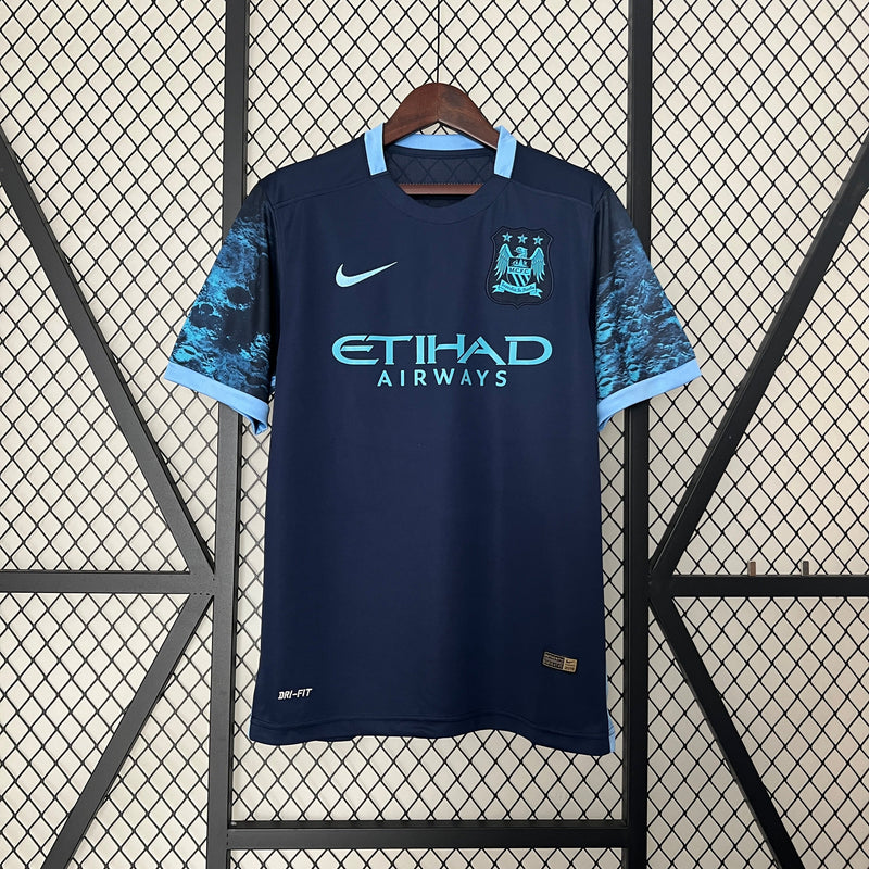 CAMISETA MANCHESTER CITY II 15/16 HOMEM (RETRO) 