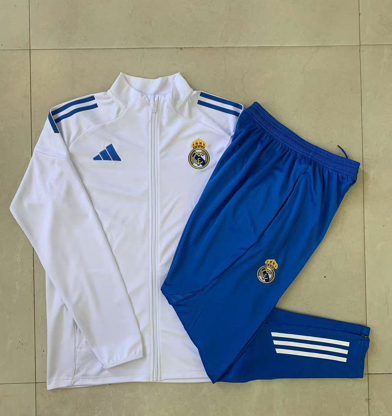CHÁNDAL REAL MADRID BLANCO AZUL 25/26 INFANTIL