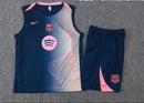 BARCELONA CURVE INKJET BLUE TRAINING SET 25/26 MEN'S SLEEVELESS 