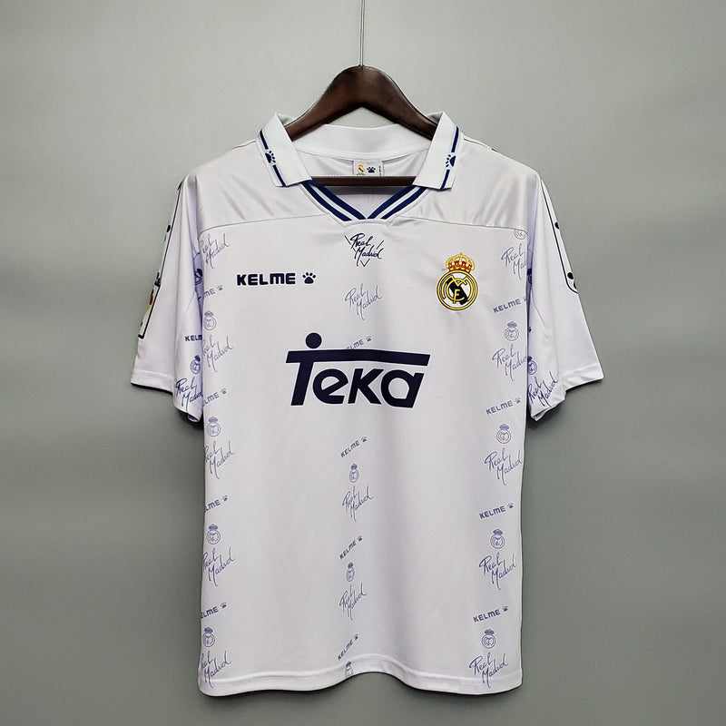 T-SHIRT HOMEM DO REAL MADRID I 94/96 (RETRO) 