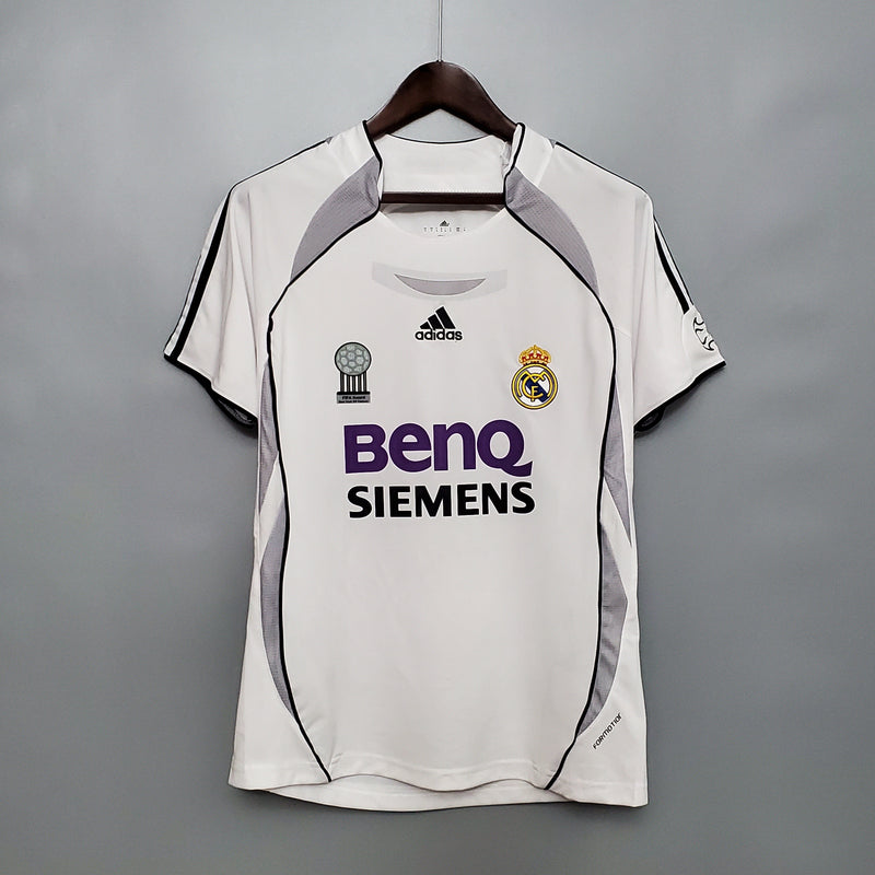 REAL MADRID T-SHIRT I 06/07 MEN (RETRO) 