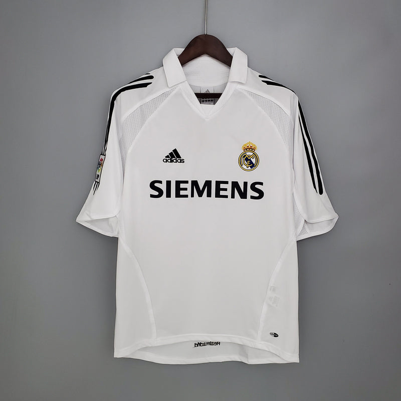 T-SHIRT HOMEM REAL MADRID I 05/06 (RETRO) 