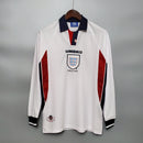 CAMISETA INGLATERRA II 1998 HOMBRE MANGA LARGA(RETRO)