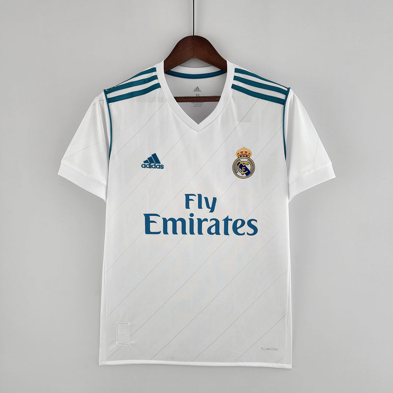 CAMISETA REAL MADRID I 17/18 HOMEM (RETRO) 