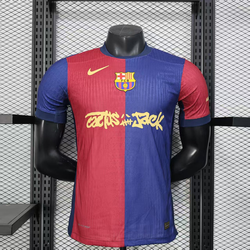 CAMISETA BARCELONA I 24/25 HOMBRE TRAVIS SCOTT (VERSIÓN JUGADOR)