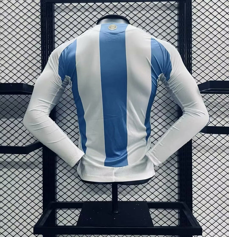 CAMISETA MASCULINA ARGENTINA I COPA AMÉRICA 2024 (VERSÃO JOGADOR) 