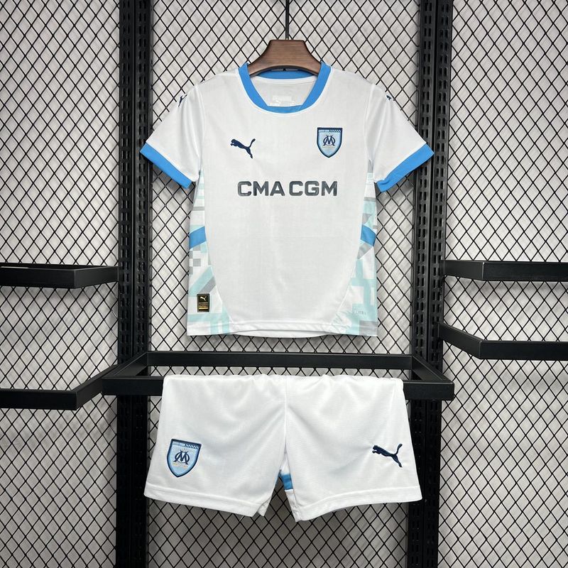OLYMPIQUE DE MARSEILLE I 24/25 CONJUNTO INFANTIL