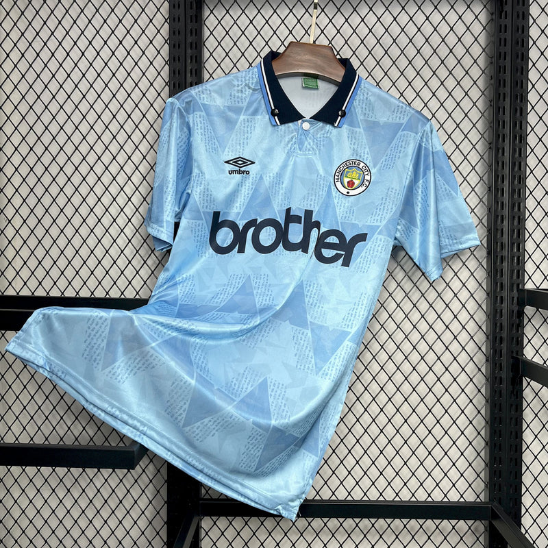 CAMISETA MANCHESTER CITY I 89/91 HOMBRE (RETRO)