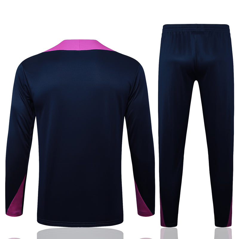 CONJUNTO LARGO BARCELONA ENTRENAMIENTO I 25/26 HOMBRE MEDIO CIERRE
