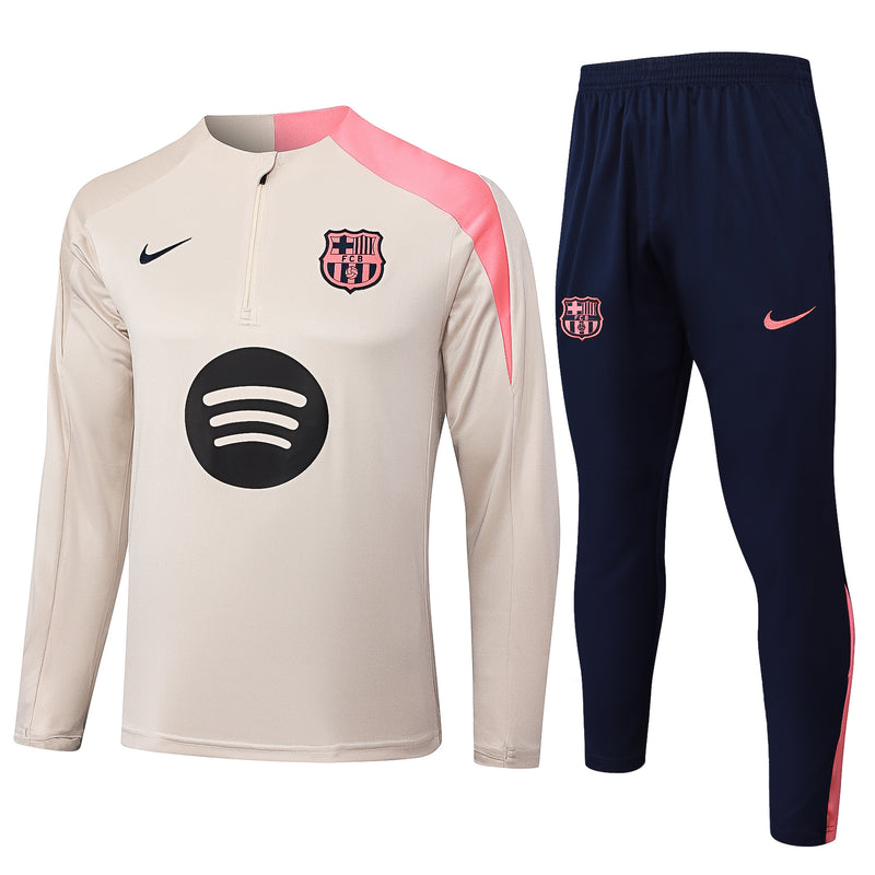 CONJUNTO LARGO BARCELONA ENTRENAMIENTO II 25/26 HOMBRE MEDIO CIERRE