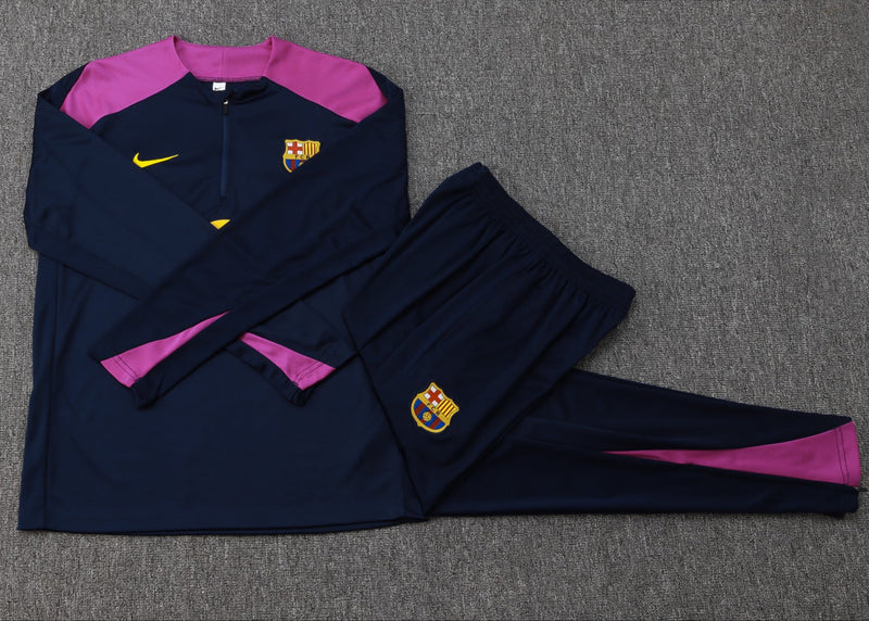 CONJUNTO LARGO BARCELONA ENTRENAMIENTO I 25/26 HOMBRE MEDIO CIERRE