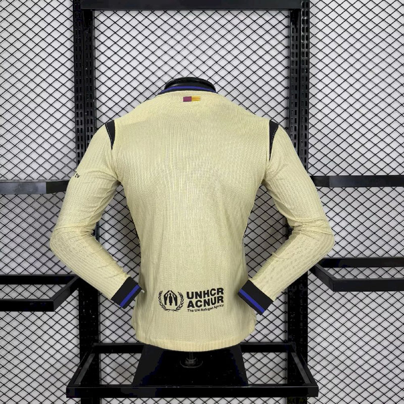 CAMISETA BARCELONA II 25/26 HOMBRE MANGA LARGA (VERSIÓN JUGADOR)