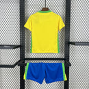CAMISETA BRASIL I 25/26 CONJUNTO INFANTIL