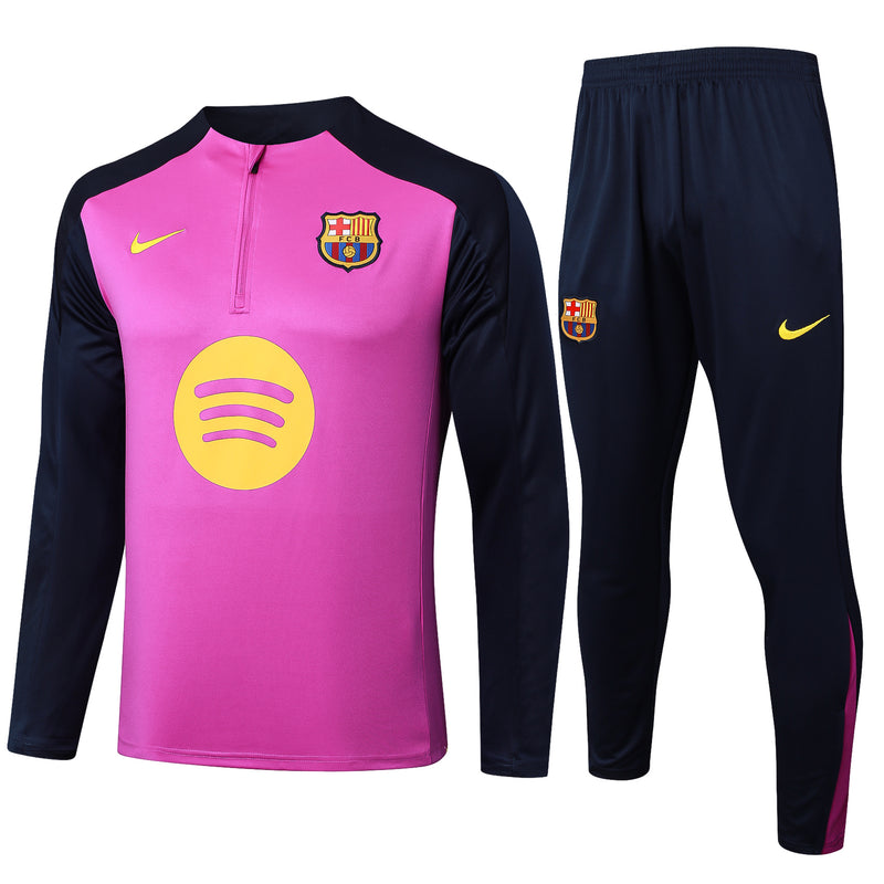 CONJUNTO LARGO BARCELONA ENTRENAMIENTO III 25/26 HOMBRE MEDIO CIERRE