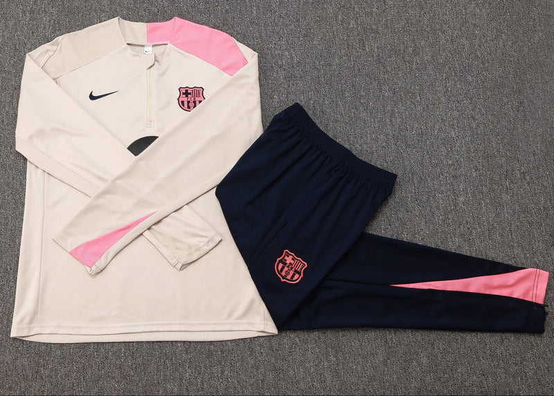 CONJUNTO LARGO BARCELONA ENTRENAMIENTO II 25/26 HOMBRE MEDIO CIERRE