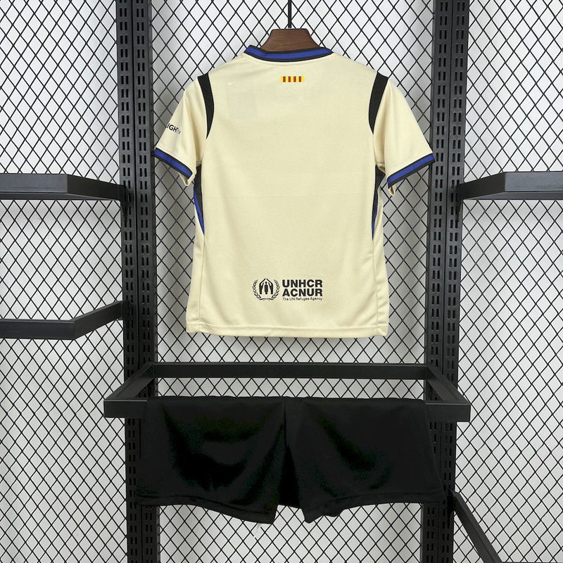 CAMISETA BARCELONA II 25/26 CONJUNTO INFANTIL