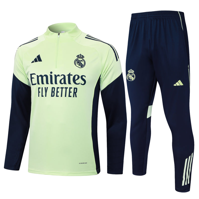 CONJUNTO LARGO REAL MADRID ENTRENAMIENTO I 25/26 HOMBRE MEDIO CIERRE