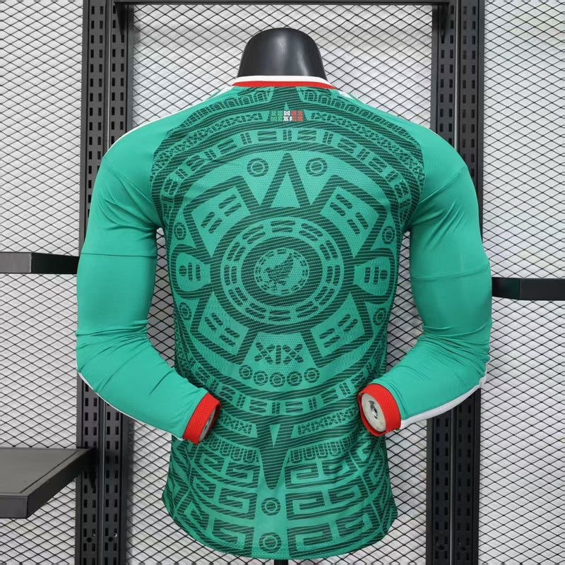 CAMISETA MEXICO I  26/27 HOMBRE MANGA LARGA (VERSIÓN JUGADOR)