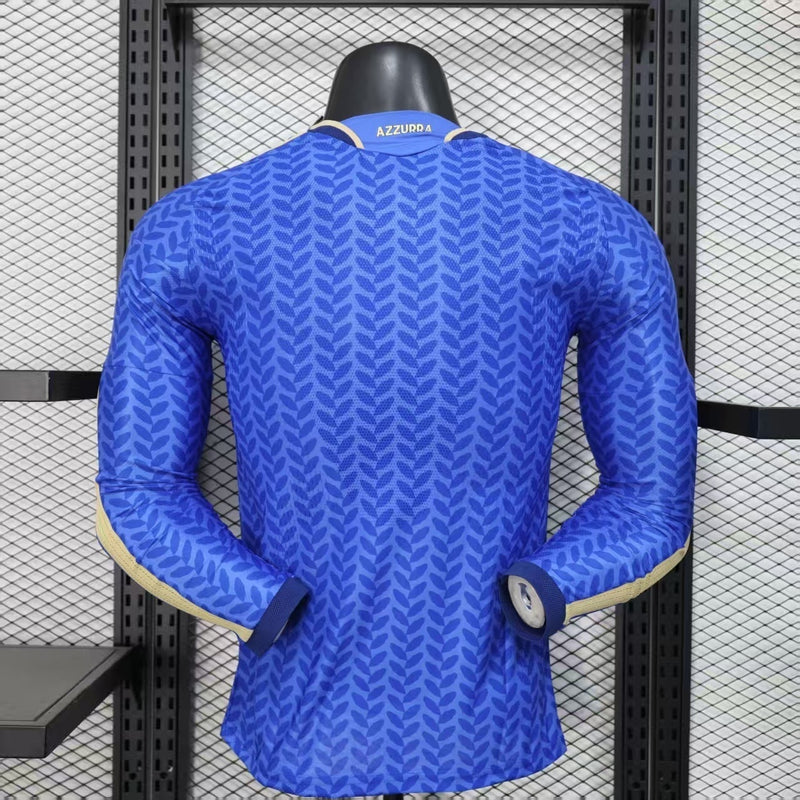 CAMISETA ITALIA I 26/27 HOMBRE MANGA LARGA (VERSIÓN JUGADOR)