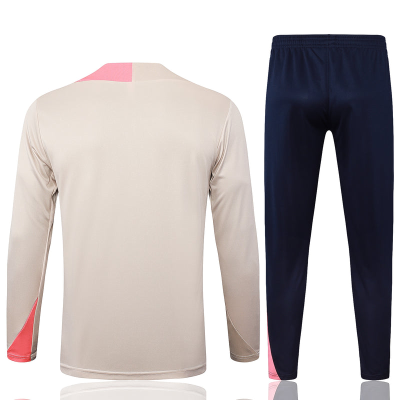 CONJUNTO LARGO BARCELONA ENTRENAMIENTO II 25/26 HOMBRE MEDIO CIERRE