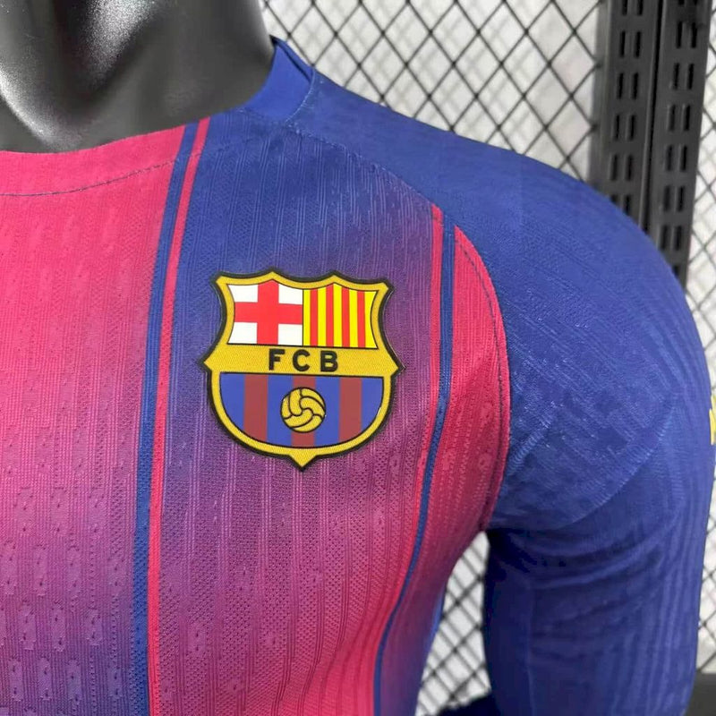 CAMISETA BARCELONA I 25/26 HOMBRE MANGA LARGA TRAVIS SCOTT (VERSIÓN JUGADOR)