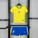 CAMISETA BRASIL I 25/26 CONJUNTO INFANTIL