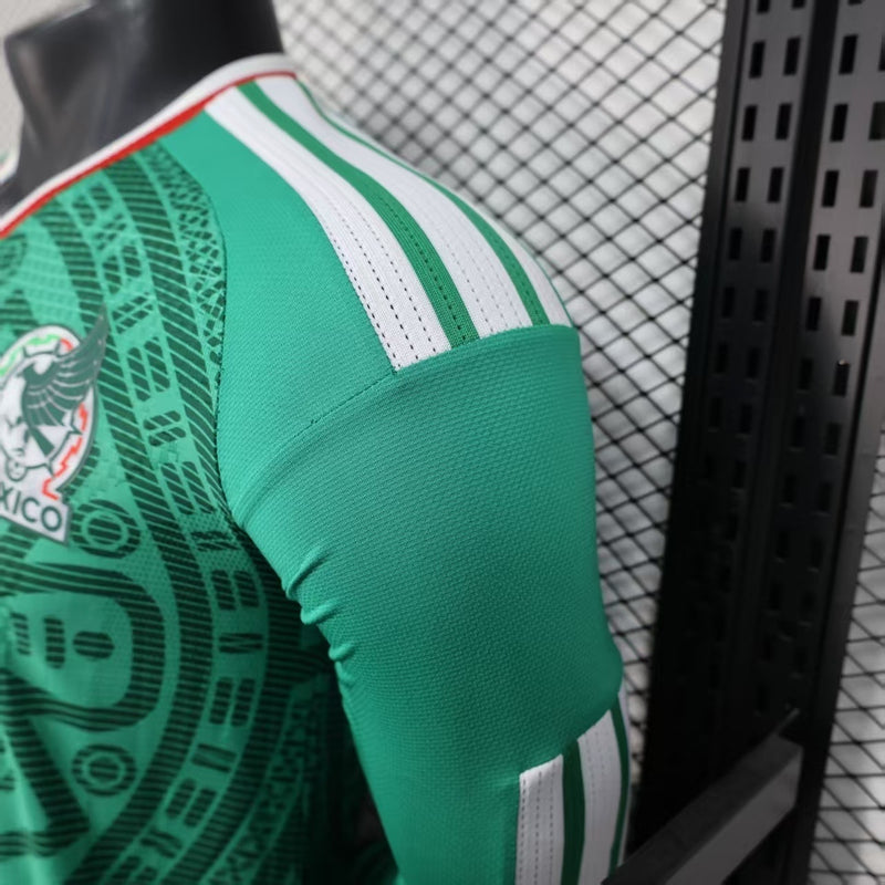 CAMISETA MEXICO I  26/27 HOMBRE MANGA LARGA (VERSIÓN JUGADOR)