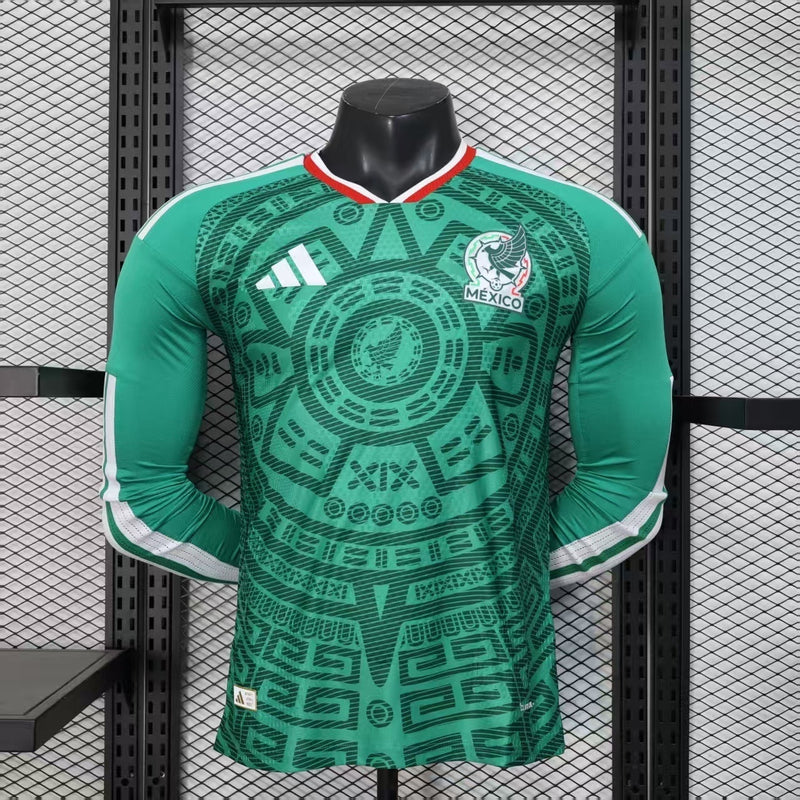 CAMISETA MEXICO I  26/27 HOMBRE MANGA LARGA (VERSIÓN JUGADOR)