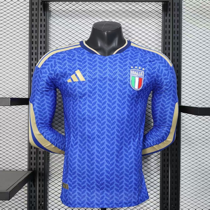 CAMISETA ITALIA I 26/27 HOMBRE MANGA LARGA (VERSIÓN JUGADOR)
