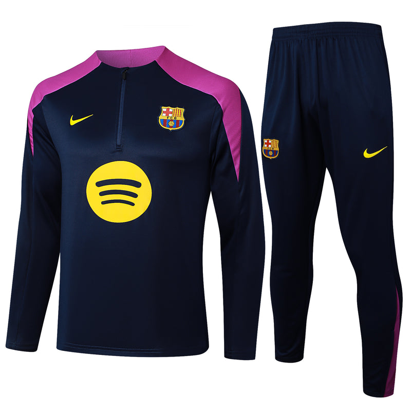 CONJUNTO LARGO BARCELONA ENTRENAMIENTO I 25/26 HOMBRE MEDIO CIERRE