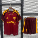 CAMISETA ROMA LOCAL 26/27 CONJUNTO INFANTIL