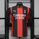 CAMISETA AC MILAN LOCAL 26/27 MANGA LARGA HOMBRE (VERSIÓN JUGADOR)