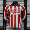CAMISETA CHIVAS DE GUADALAJARA LOCAL 26/27 HOMBRE MANGA LARGA (VERSIÓN JUGADOR)