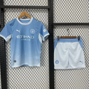 CAMISETA MANCHESTER CITY LOCAL 25/26 CONJUNTO INFANTIL