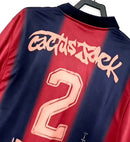 CAMISETA BARCELONA EDICION ESPECIAL 00/01 HOMBRE TRAVIS SCOTT SKELETON MANGA LARGA