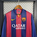 CAMISETA BARCELONA LOCAL 14/15 HOMBRE MANGA LARGA (RETRO)