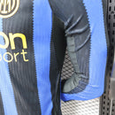 CAMISOLA DE MANGA COMPRIDA MASCULINA INTER MILAN I 24/25 (VERSÃO DE JOGADOR)