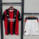 CAMISETA AC MILAN LOCAL 26/27 CONJUNTO INFANTIL