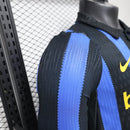 CAMISOLA DE MANGA COMPRIDA MASCULINA INTER MILAN I 24/25 (VERSÃO DE JOGADOR)