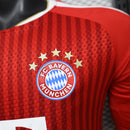 CAMISOLA MASCULINA DE MANGA COMPRIDA BAYERN MUNIQUE I 25/26 (VERSÃO DE JOGADOR) 