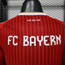 CAMISOLA MASCULINA DE MANGA COMPRIDA BAYERN MUNIQUE I 25/26 (VERSÃO DE JOGADOR) 