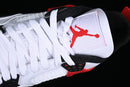 ZAPATILLAS A JOR BLANCO/ROJO CEMENTO