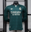 CAMISOLA DE MANGA COMPRIDA MASCULINA REAL MADRID II 25/26 (VERSÃO DE JOGADOR) 